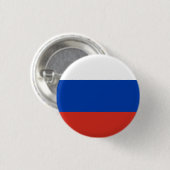 Badge Rond 2,50 Cm Drapeau russe (Devant & derrière)