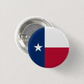 Badge Rond 2,50 Cm Drapeau texan, Drapeau du Texas (Devant & derrière)