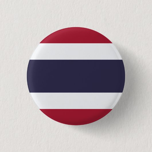 Badge Rond 2,50 Cm Drapeau thaïlandais, Drapeau thaïlandais (Devant)