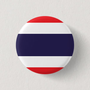 Badge Rond 2,50 Cm Drapeau Thaïlande