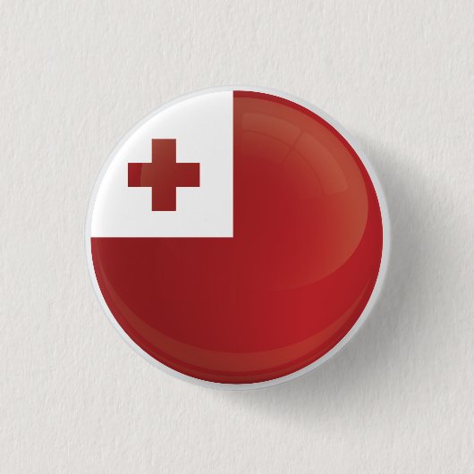 Badge Rond 2,50 Cm Drapeau Tonga Round Icon (Devant)