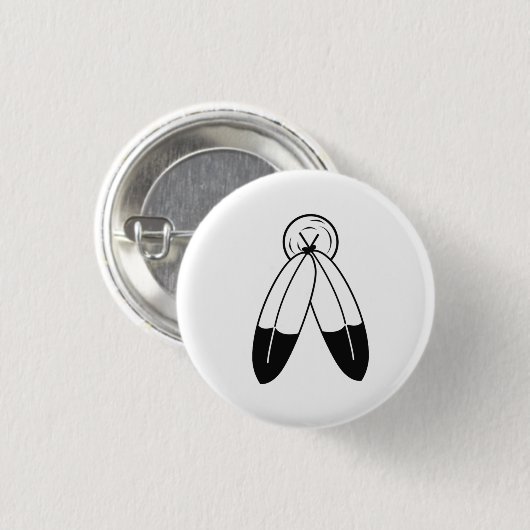 Badge Rond 2,50 Cm Drapeau Two-Spirit (Devant & derrière)
