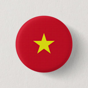 Badge Rond 2,50 Cm Drapeau Vietnam