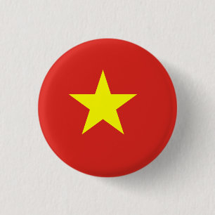 Badge Rond 2,50 Cm Drapeau vietnamien