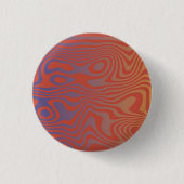 Badge Rond 2,50 Cm Dream Flow l Abstract Trippy Pattern - No. 01 (Devant)