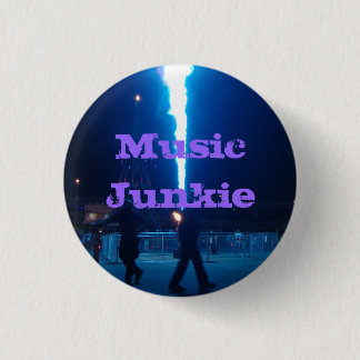 Badge Rond 2,50 Cm Drogué de musique II