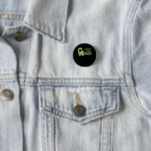 Badge Rond 2,50 Cm Drôle Dinosaure Dents Fairy Kids T Rex J'ai perdu  (En situation)