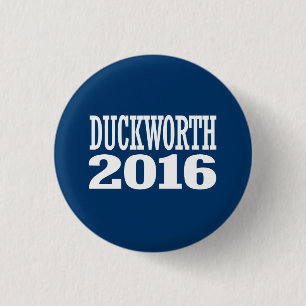 Badge Rond 2,50 Cm Duckworth - Tammy Duckworth 2016