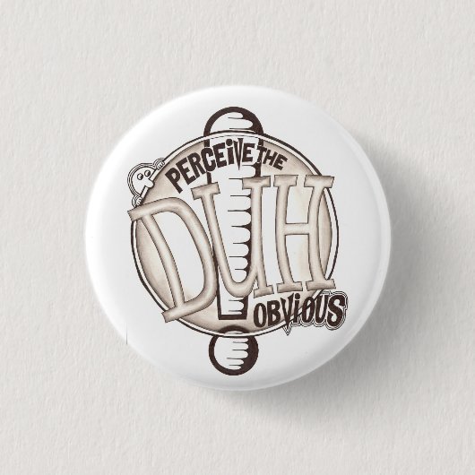 BADGE ROND 2,50 CM DUH UN (Devant)