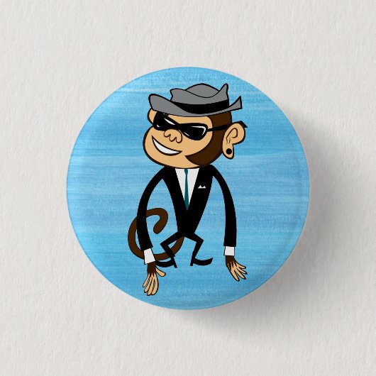 BADGE ROND 2,50 CM DUSTIN (Devant)