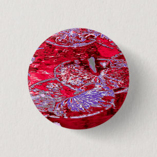 BADGE ROND 2,50 CM EAU LILY POND