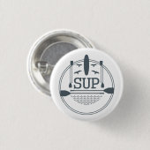 Badge Rond 2,50 Cm Ecran plat de paddle (Devant & derrière)