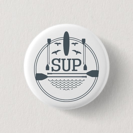 Badge Rond 2,50 Cm Ecran plat de paddle (Devant)