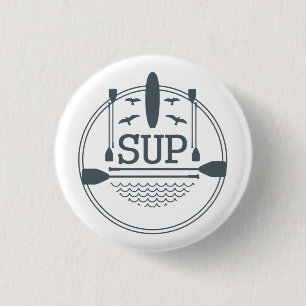 Badge Rond 2,50 Cm Ecran plat de paddle