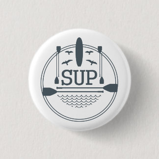 Badge Rond 2,50 Cm Ecran plat de paddle
