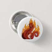 Badge Rond 2,50 Cm Écrire - Bouton Retourner (Devant & derrière)