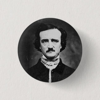 Badge Rond 2,50 Cm Edgar Allen poe