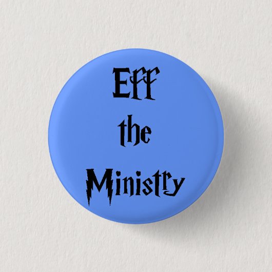 Badge Rond 2,50 Cm EFF le ministère (Devant)