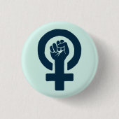 Badge Rond 2,50 Cm Égalité des droits des femmes (Devant)