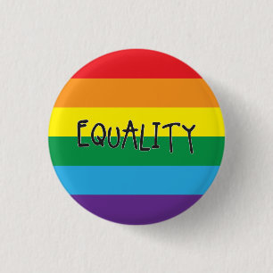 Badge Rond 2,50 Cm Égalité pour tous