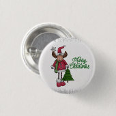 Badge Rond 2,50 Cm Elch (Devant & derrière)