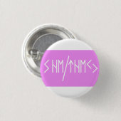 Badge Rond 2,50 Cm Elder Futhark Elle/Ils pronouns (Devant & derrière)