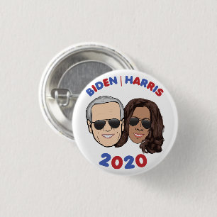 Badge Rond 2,50 Cm Élection de l'équipe de rêve de Biden Harris 20