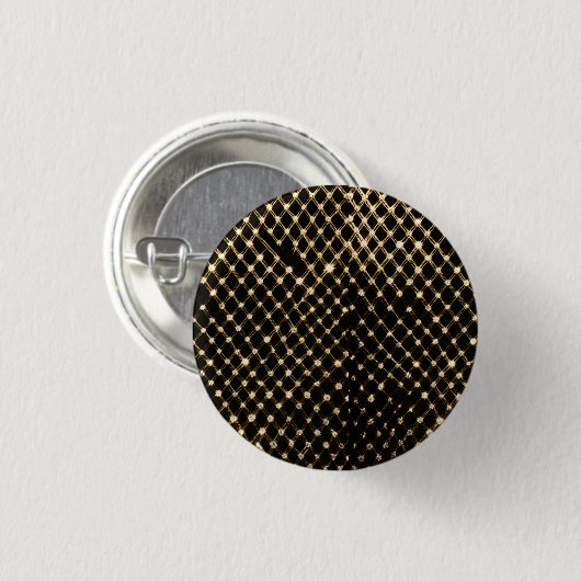 Badge Rond 2,50 Cm "Élégance velours : Rayon diamant" (Devant & derrière)