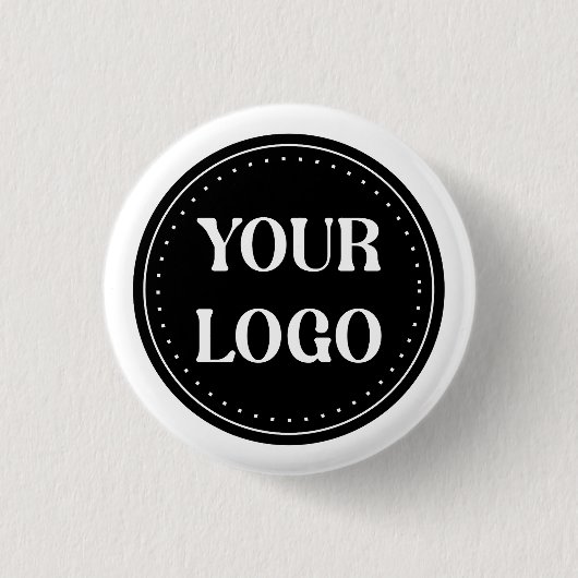 Badge Rond 2,50 Cm élégant, moderne, raffiné et modifiable (Devant)