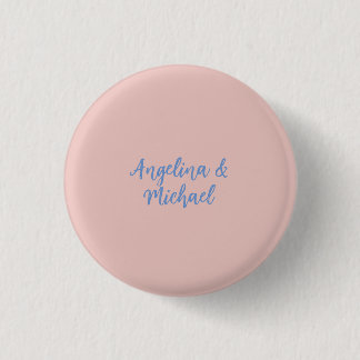 Badge Rond 2,50 Cm Élégant stylish tendance Unique Noms Calligraphie