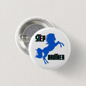 Badge Rond 2,50 Cm Élevage du cheval Brother (Devant & derrière)