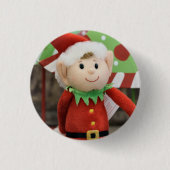Badge Rond 2,50 Cm Elfie (Devant)