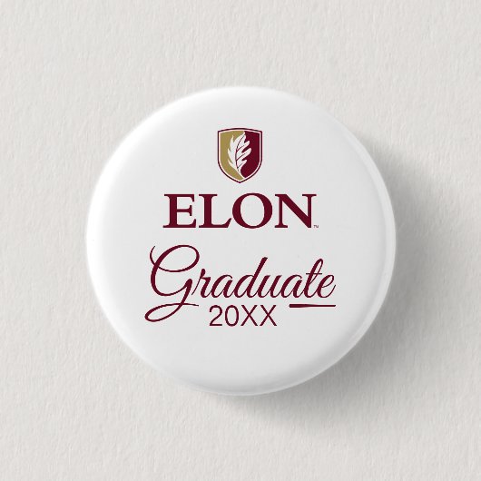 Badge Rond 2,50 Cm Elon (Devant)