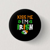 Badge Rond 2,50 Cm Embrasse-moi i_m irish (Devant)