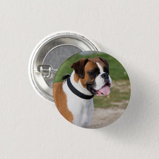 Badge Rond 2,50 Cm Emplacement de la boîte (Devant & derrière)