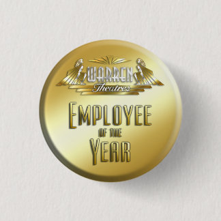 Badge Rond 2,50 Cm Employé de l'année
