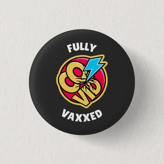 Badge Rond 2,50 Cm Entièrement Vaxé (Devant)