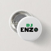 Badge Rond 2,50 Cm Enzo DJ (Devant & derrière)