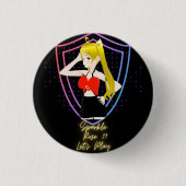 Badge Rond 2,50 Cm Épingle (Devant)