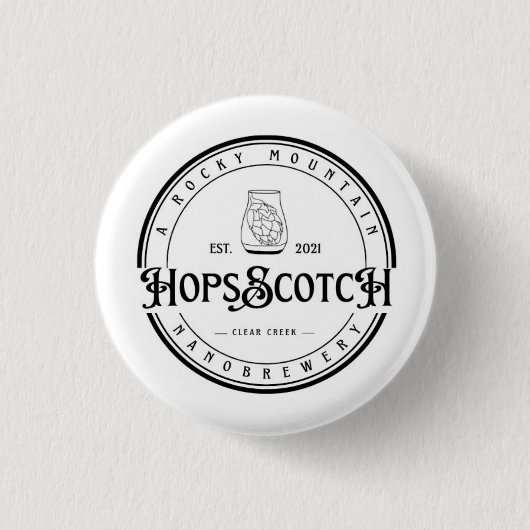 Badge Rond 2,50 Cm Épingle Collectible HopsScotch (Devant)