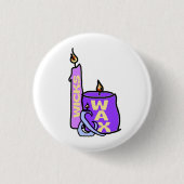 Badge Rond 2,50 Cm Épingle collective Wicks and Wax (Devant)