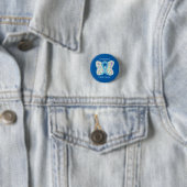 Badge Rond 2,50 Cm Épingle d'art Ruban Sensibilisation aux papillons (En situation)