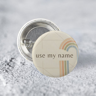 Badge Rond 2,50 Cm Épingle de fierté LGBTQ minimaliste moderne Utilis
