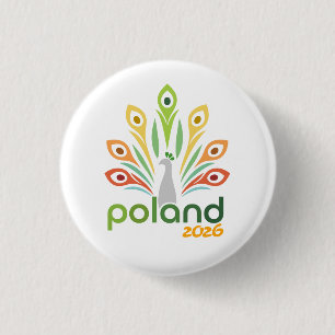 Badge Rond 2,50 Cm Épingle de la Convention internationale de Varsovi
