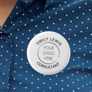 Badge Rond 2,50 Cm Épingle de logo personnalisé pour entreprise, mark