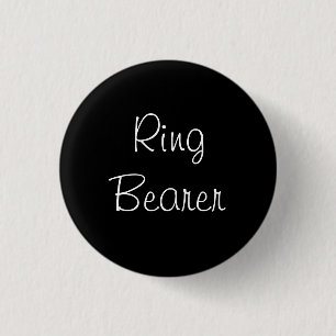 Badge Rond 2,50 Cm Épingle de porteur de ceinture noire