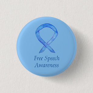 Badge Rond 2,50 Cm Épingle personnalisée du ruban de sensibilisation