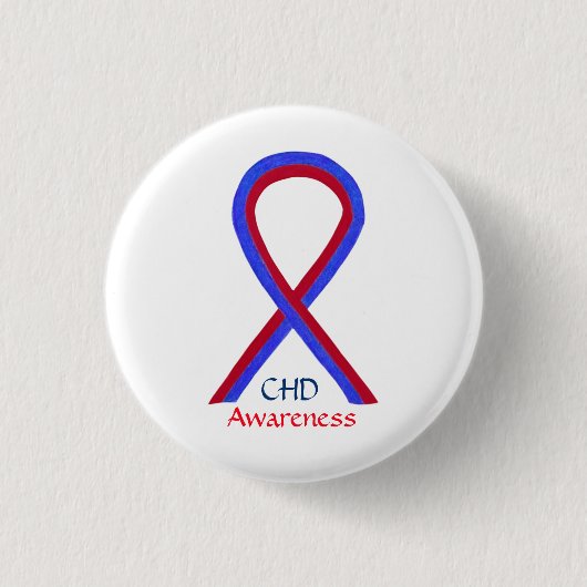 Badge Rond 2,50 Cm Épingles de ruban de sensibilisation aux malformat (Devant)