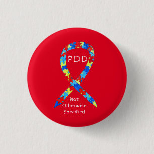 Badge Rond 2,50 Cm Épinglette PDD-NOS (Non Spécifié Autrement)