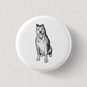 Badge Rond 2,50 Cm Équilibre assis doux